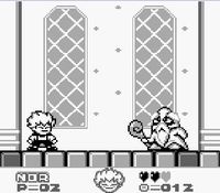 une photo d'Ã©cran de Kid Dracula sur Nintendo Game Boy